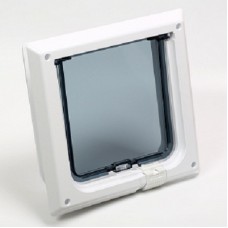 Дверца для кошек "Барсик", белый